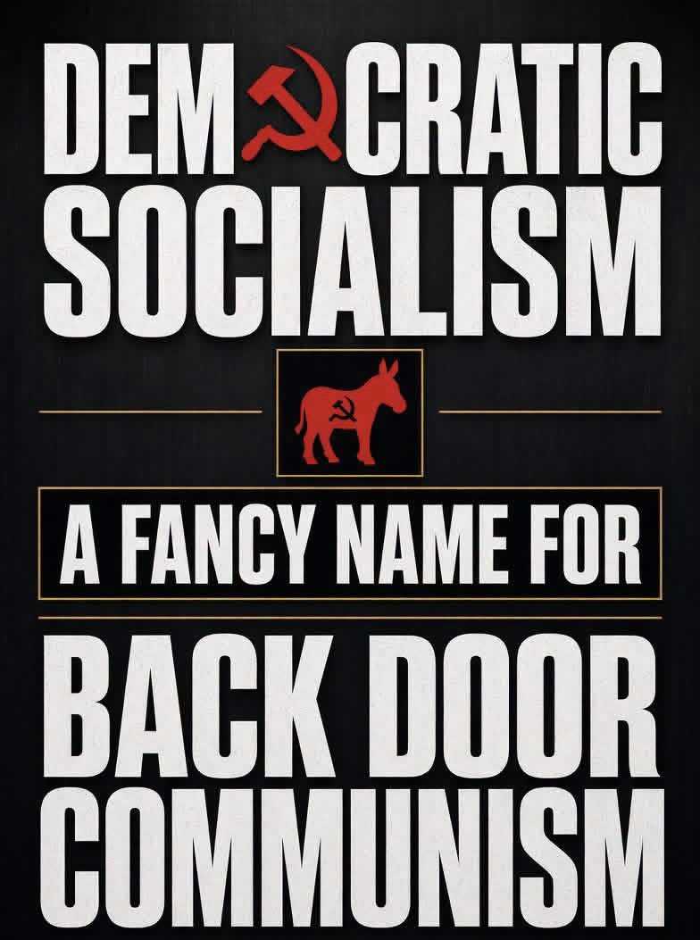 ToniLL22's tweet photo. Democratic Socialism is the Same As COMMUNISM!👇👇 https://t.co/d0Gueh1eJd