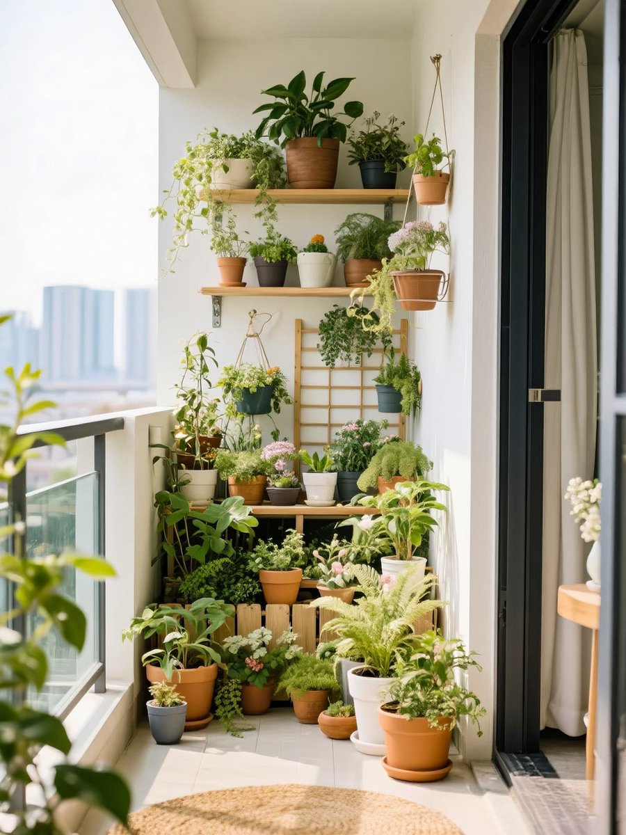 KathryneJos1mt's tweet photo. My tiny balcony is now my go-to morning spot—growing herbs makes every brew feel fresh and full of joy!， https://t.co/gGMxckaxqR