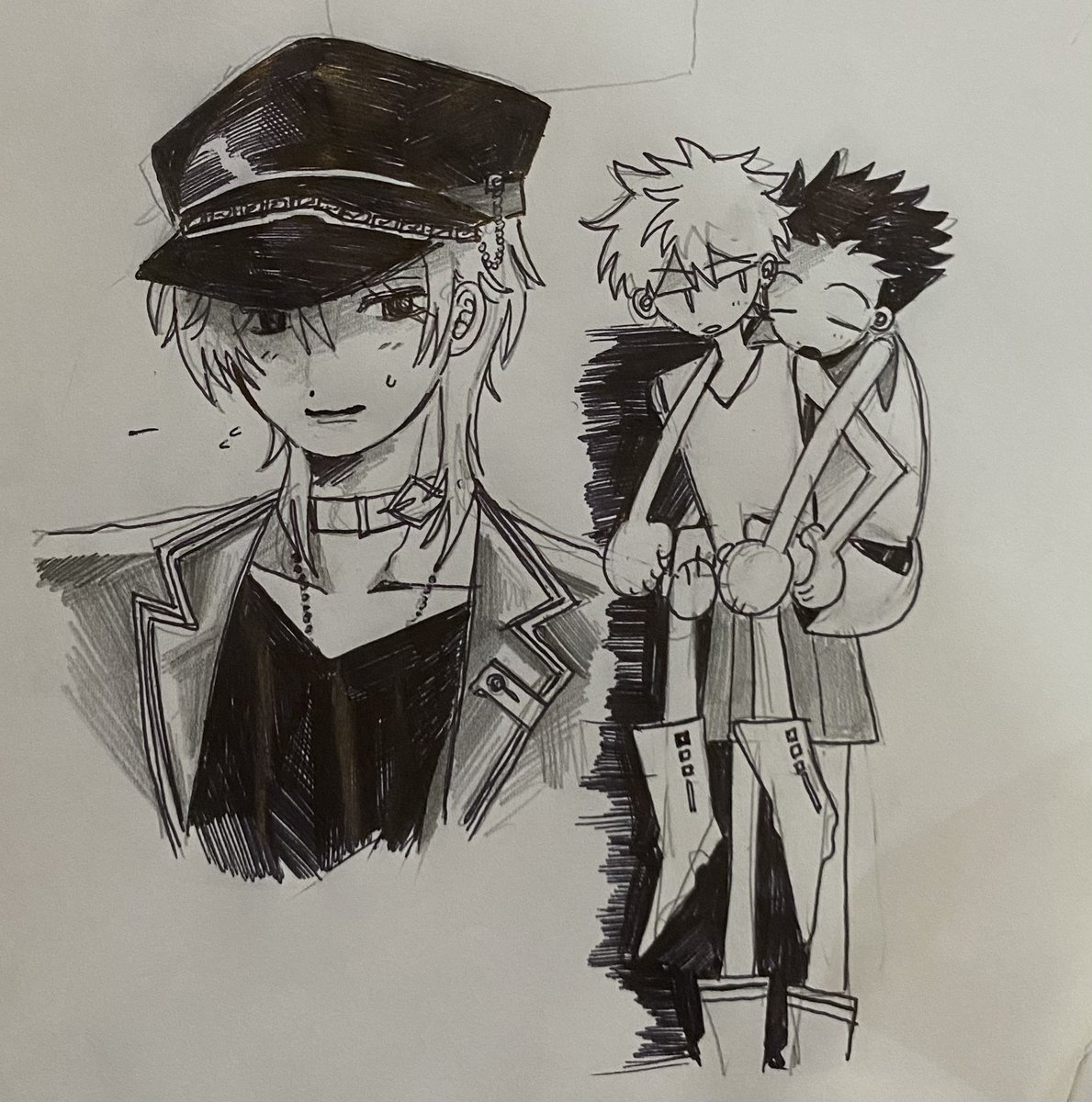 goodieicecream's tweet photo. うろおぼえ、薫くんとキルゴン https://t.co/r20pFrPG5e