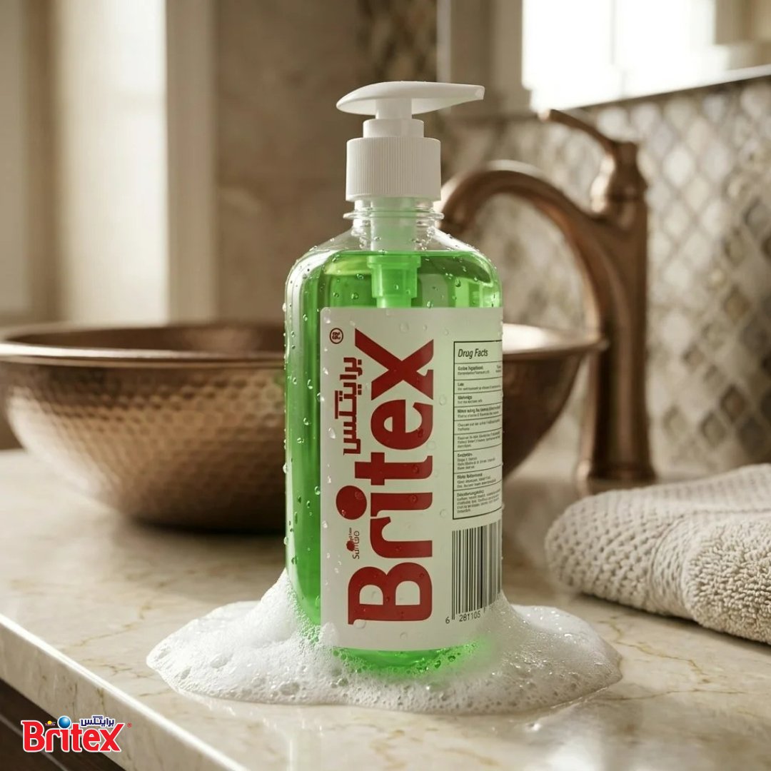 Britexksa's tweet photo. سائل غسيل اليدين برائحة #النعناع 

#برايتكس #منتج_وطني https://t.co/PRJh4lkv8o