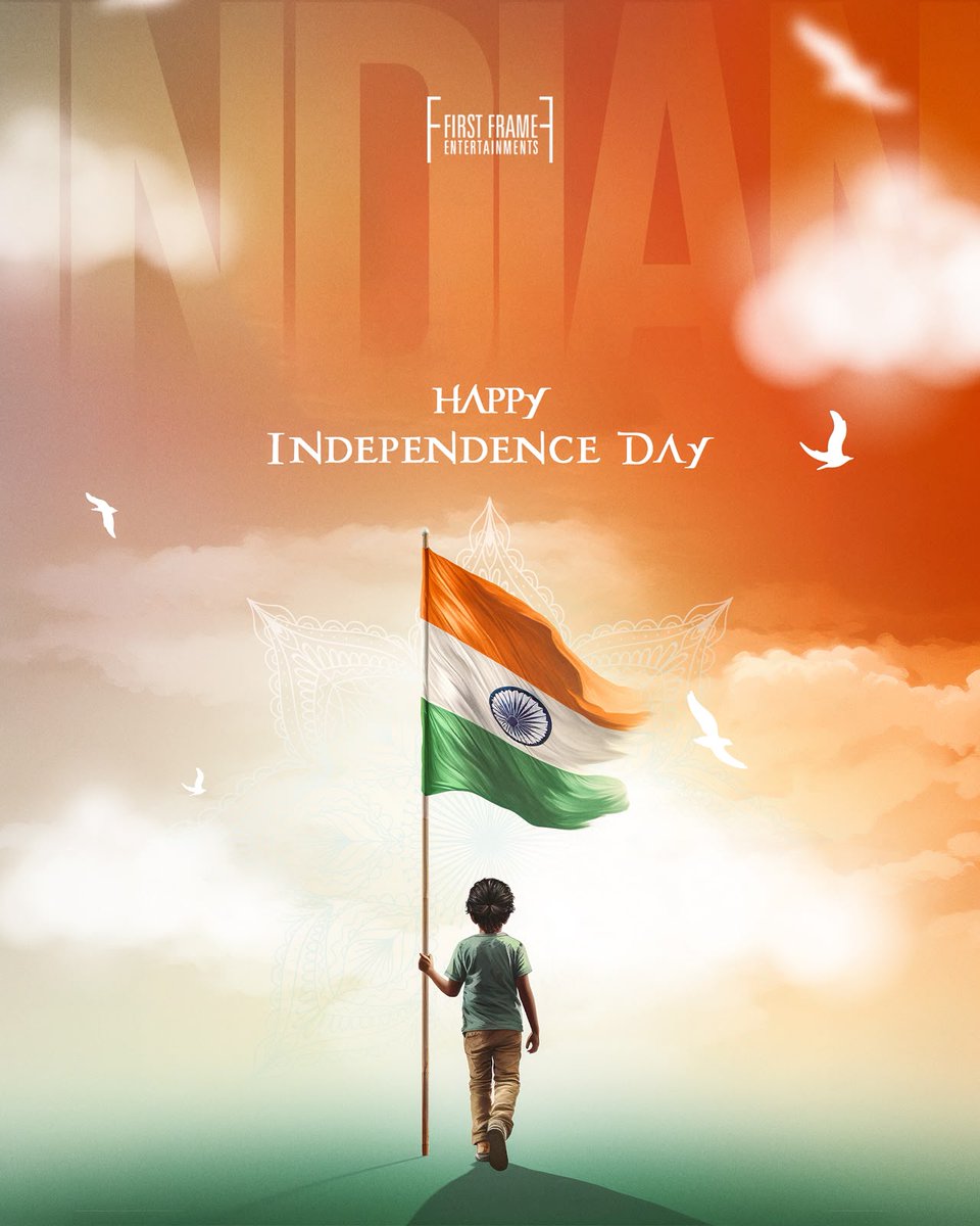FirstFrame_Ent's tweet photo. Happy 80th Independence Day! 🇮🇳

A new generation walking towards a future shaped by freedom, hope and endless possibilities. ✨

#HappyIndependenceDay https://t.co/wN98pqLNxs