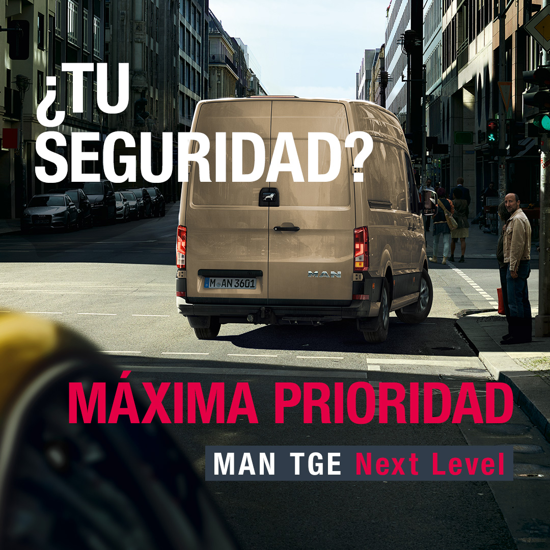 grupotarsl's tweet photo. ¡La seguridad, lo primero! 
MAN TGE Next Level incorpora nuevos sistemas de seguridad y asistencia al conductor. Una mejor arquitectura electrónica, nuevos dispositivos de control y sensores protegen la MAN TGE Next Level contra manipulaciones.

#Seguridad #ManTGe #TGe #Segura https://t.co/PcZ96Fuf8M