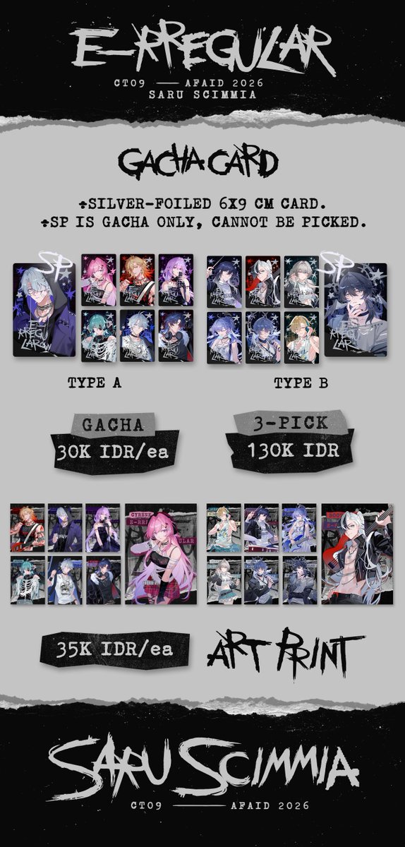 saru_scimmia's tweet photo. 🎉 [AFAID26 CATALOGUE ] LEMON CHOUX - Saru Scimmia
⏰Time: Aug 15th-16th
 📌 Booth: CT09 (Lemon Choux) 

Hello #AFAID26! This is out first time at AFA ever XD
 Here's our catalogue for this time
📎 💙&amp; 🔁 appreciated~ https://t.co/WDA4FMtG7A
