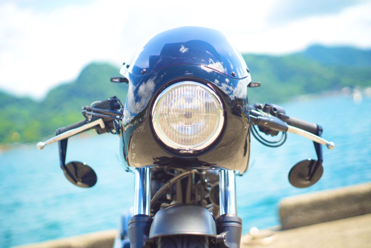 skull_oji's tweet photo. Summer Ride with GB350☀️

#GB350 #GB350s #GB350c https://t.co/gAdUWGNJUG