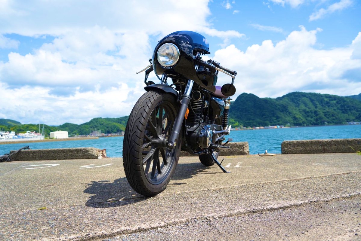 skull_oji's tweet photo. Summer Ride with GB350☀️

#GB350 #GB350s #GB350c https://t.co/gAdUWGNJUG