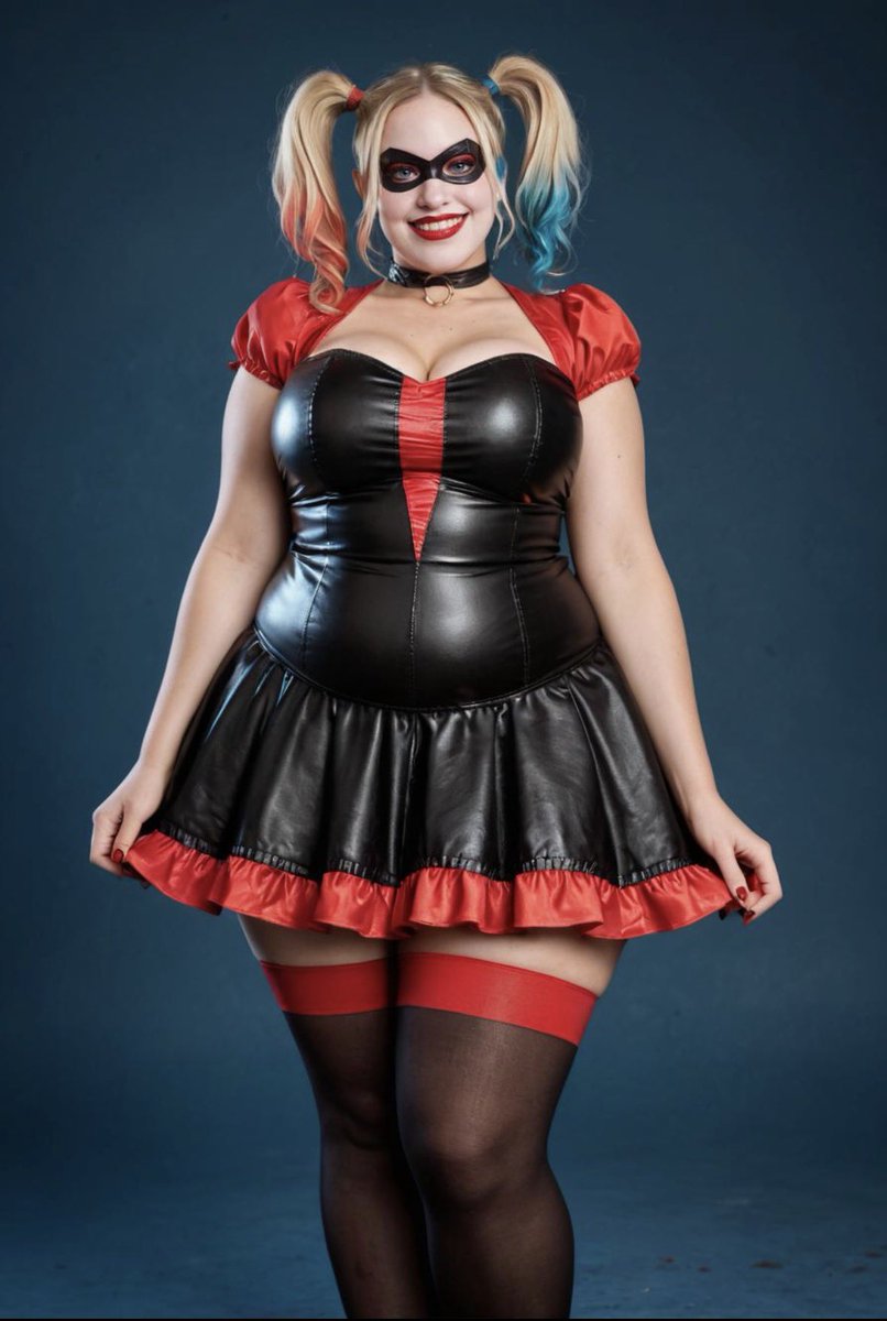 AiartWrld's tweet photo. BBW-Harley Quinn
#HarleyQuinn #BBW #Curvy #dcfanart #DCcomics #AiartworkNSFW #nsfwtwt #NSFW #Aiartwork #AIart️️️️️️️️️️️️️️️️️️️️️️️️️️️️️️️️️️️️️️️️️️️️️️️️️️️ https://t.co/q2J6jvHpFT