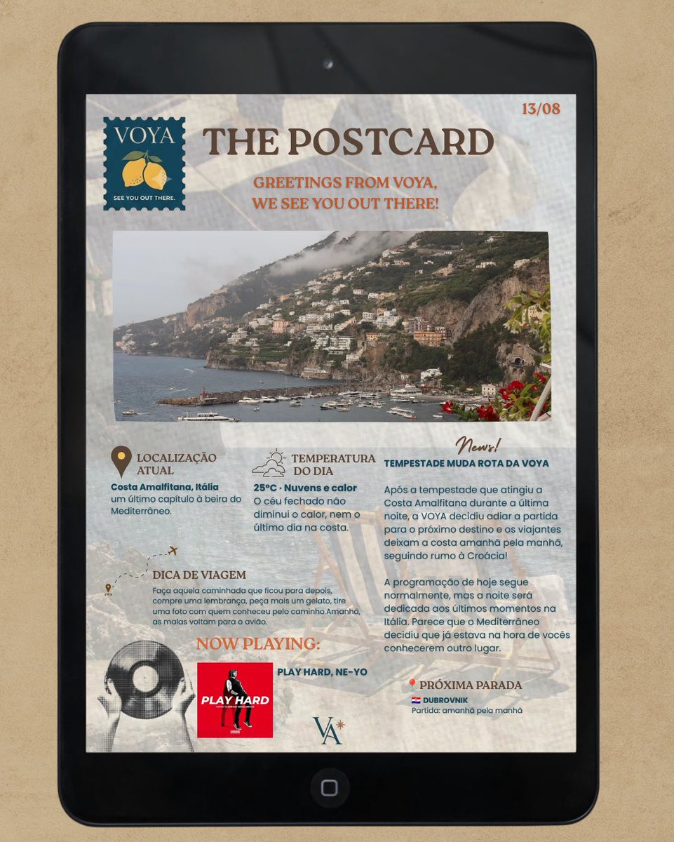 THPOSTCARD's tweet photo. ⠀⠀⠀⠀
⠀⠀⠀୧˙˖ 📰 𓄹 𝐓𝐎𝐃𝐀𝐘'𝐒 𝐑𝐎𝐔𝐓𝐄 ፡
⠀⠀⠀𝐂lımα, 𝐏αís, 𝐏lαчlıst &amp;͟&amp; 𝐍otícıαs

⠀⠀⠀⠀ https://t.co/1uN82c67g5