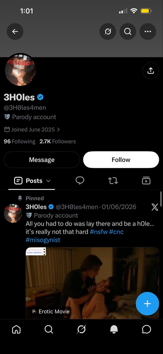 sco56554's tweet photo. @3H0les4men 🤷‍♀️ wasn’t me I’m guessing my husband commented something https://t.co/9MulgF7mHQ