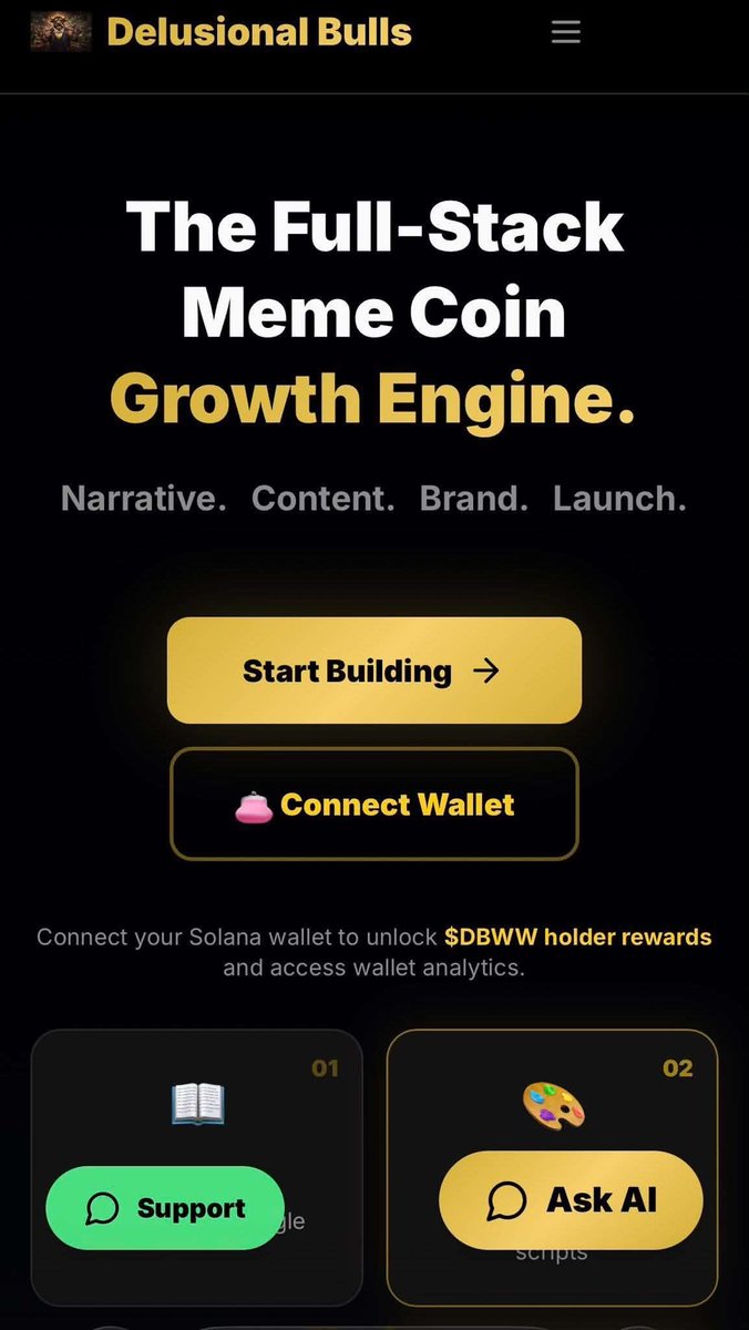safiabdullah467's tweet photo. Old crypto wisdom: buy low, sell high.
New crypto wisdom: find something that pays you whether you sell or not.

$DBWW pays holders trading fees from every project launched on the board. Automatically. Selling became optional a long time ago.

Wisdom evolves. So should your portfolio.
🌐 https://t.co/YhSjrVXfkI

🔑 CA: AM9BFKtaGwk6pxXz9JBUfqRsxAL4MrRRPZSeTCmRpump