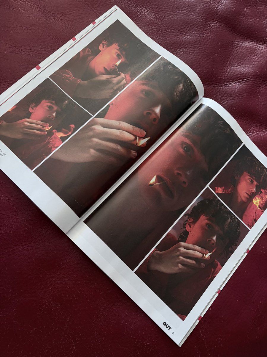 Darvey99's tweet photo. Had to wait a few weeks for it, but my OUT mag finally came and it's perfect 🔥 https://t.co/54GU1J4sNc