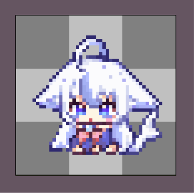 Amatariitwitch's tweet photo. I'm trying pixel art to do a little custom cursor for my Ko-fi supporter in the future! 
I have no idea what I'm doin.. but maybe I'll even get it animated! 🩵 #pixelartㅤㅤㅤ https://t.co/5iRqpGrbbH