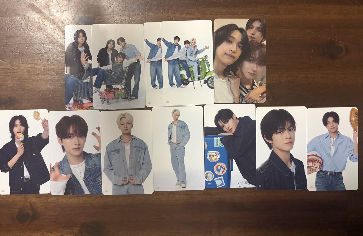 qxzil__'s tweet photo. KO1KEYZ 1st fanmeeting トレカ 交換 

求 画像1枚目🔵以外 or 買取
譲 画像2枚目(小野、シンヘン、加藤、飯塚、阿部、杉山、照井、後藤) https://t.co/tl8hJGYctd
