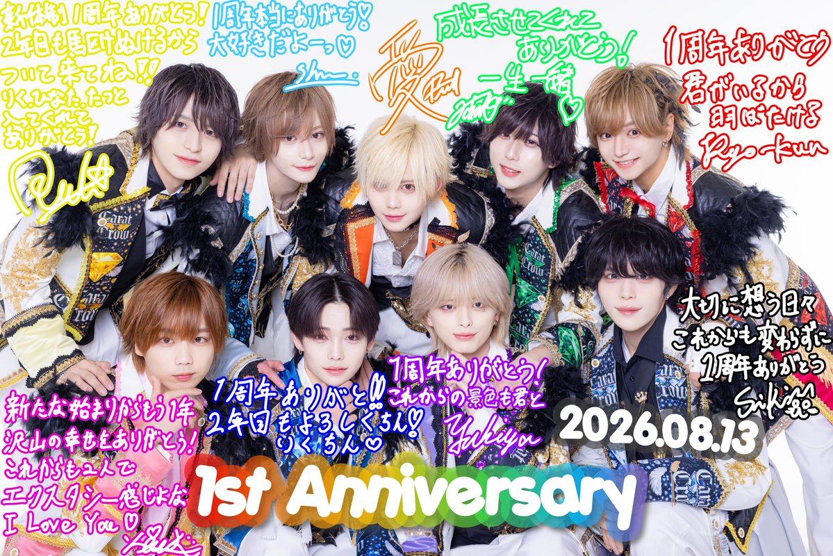 ctcw_info's tweet photo. 𝟐𝟎𝟐𝟓.𝟎𝟖.𝟏𝟑 - 𝟐𝟎𝟐𝟔.𝟎𝟖.𝟏𝟑
𝐂𝐚𝐫𝐚𝐭×𝐂𝐫𝐨𝐰 𝟏𝐬𝐭 𝐀𝐧𝐧𝐢𝐯𝐞𝐫𝐬𝐚𝐫𝐲🪽

いつも応援してくださる皆様へ
感謝の気持ちを込めて...♡ https://t.co/cA5yRjpllk