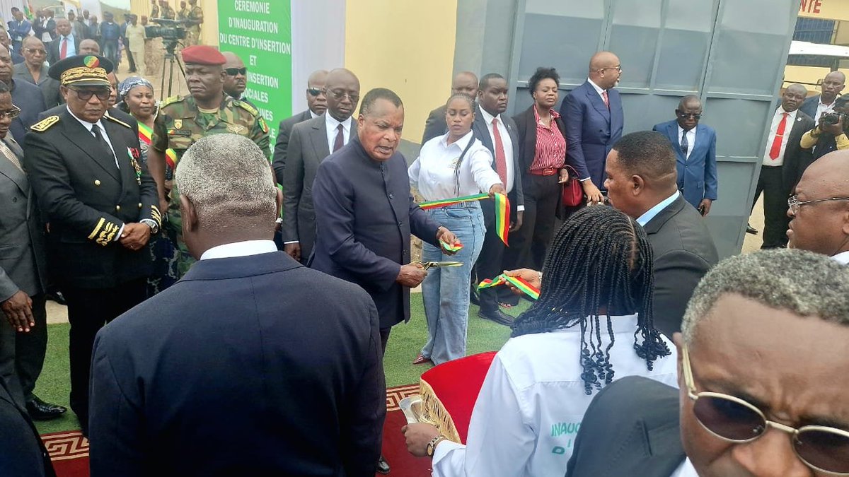 PNUDRepduCongo's tweet photo. Le #PNUD salue l'inauguration du 1er Centre d'Insertion et de Réinsertion des Jeunes à Aubeville, ce 12 août, par SEM Denis Sassou N'Guesso, Président de la République, Chef de lEtat.

Le @PNUDRepduCongo et ses partenaires 🇳🇱 sont  honorés d'avoir accompagné l'élaboration des outils stratégiques d'opérationalisation de ce centre qui vise à offrir une seconde chance aux jeunes à besoins spécifiques.

Parce que la Jeunesse est le fer de lance du développement d'une Nation.
Parce que l'éducation est l'arme la plus puissante pour changer le monde.

#IYD2026 #AccelerationdesODD