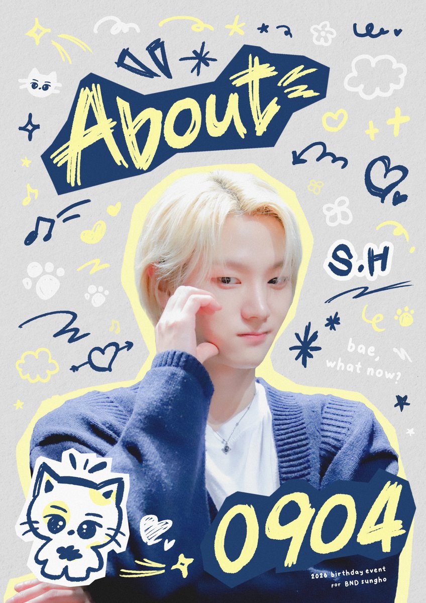 S_94ch's tweet photo. 𝟐𝟎𝟐𝟔 𝐒𝐮𝐧𝐠𝐡𝐨 𝐁𝐢𝐫𝐭𝐡𝐝𝐚𝐲 𝐂𝐚𝐟𝐞 𝐄𝐯𝐞𝐧𝐭

꙳➴⡱   𝐀𝐛𝐨𝐮𝐭 𝟎𝟗𝟎𝟒   ꙳➴⡱

❯❯   𝐒𝐞𝐨𝐮𝐥   
❯❯   𝐓𝐨𝐤𝐲𝐨   
❯❯   𝐎𝐬𝐚𝐤𝐚   

#About0904
#BOYNEXTDOOR #보이넥스트도어
#SUNGHO #성호 #ソンホ https://t.co/tBGg5vKKmN