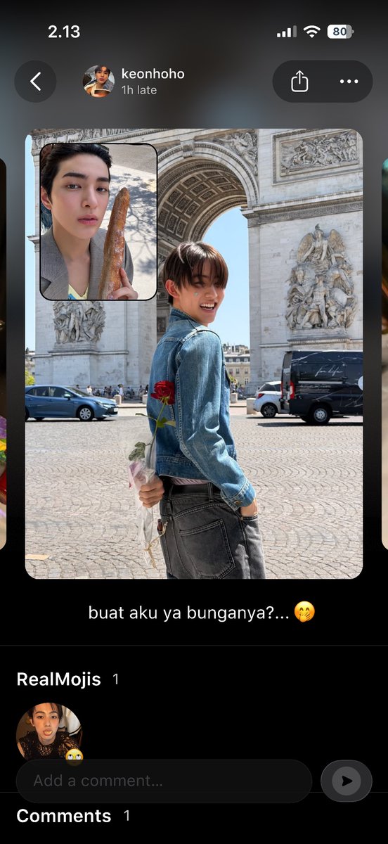 hyeonhood's tweet photo. a #keonhyeon semi canon few tweets au!

ngintip keonhyeon and their #BeReal dumps against the world 🤳🏻🩷 https://t.co/GVc6looYfi