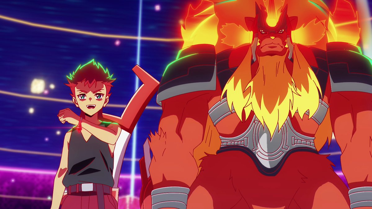 digimon_tv's tweet photo. あらすじ＆先行カット公開
￣￣￣￣￣￣￣￣￣￣￣￣
TVアニメ『DIGIMON BEATBREAK』
第𝟒𝟑話「白きデジモン」
突然姿を見せたアスカとそのパートナーデジモンに困惑するトモロウ。一方、アプラクサスには新しい五行星として、土の星に任命された岸和田が現れる。シャングリラ計画に必要な最後のピースとは……。

▼8月16日(日)
9:00 - フジテレビ他にて放送開始
9:30 - TVer・FODにて配信開始

#デジモン #Digimon　
#ビートブレイク #BEATBREAK