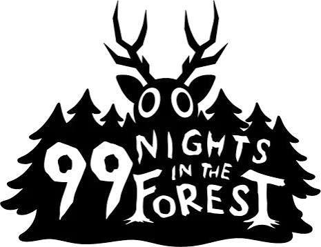 BackroomsFNBR's tweet photo. Spray Just the 99 nights in the forest Logo https://t.co/sTav3GVE9v