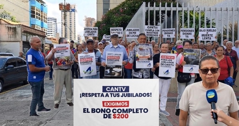 jrmart19581's tweet photo. #13Ago No buscamos migajas ni distractores. #RestituyanElBono Complemento del Ingreso Mínimo Vital a $200, salud (Anexo C) y la homologación según Sentencia 816. Somos trabajadores, merecemos derechos, #46Dias #JubiladosCantvEnLucha @SalaPrensaCantv @Dinorahfiguera @ReporteYa https://t.co/GfUzNwkwRf