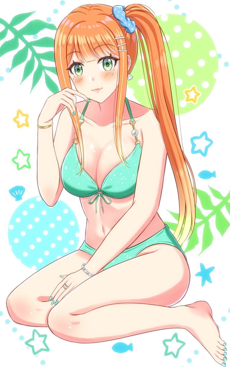 RICK_mtxn914's tweet photo. サイドテール+ビキニな紫雲清夏ちゃんが見たいっていう絵 https://t.co/di97dOZC4O