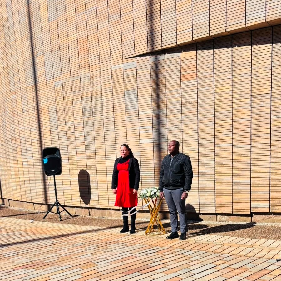 freedomparksa's tweet photo. Today, the Embassy of Cuba laid a wreath at Freedom Park’s Wall of Names to commemorate the Centenary of Commander in Chief Fidel Castro and honour Cuban international fighters who fell on African soil.
#internationalsolidarity #freedomparkheritagesite
@EmbassyCubaZA https://t.co/E2zTWZUfTA