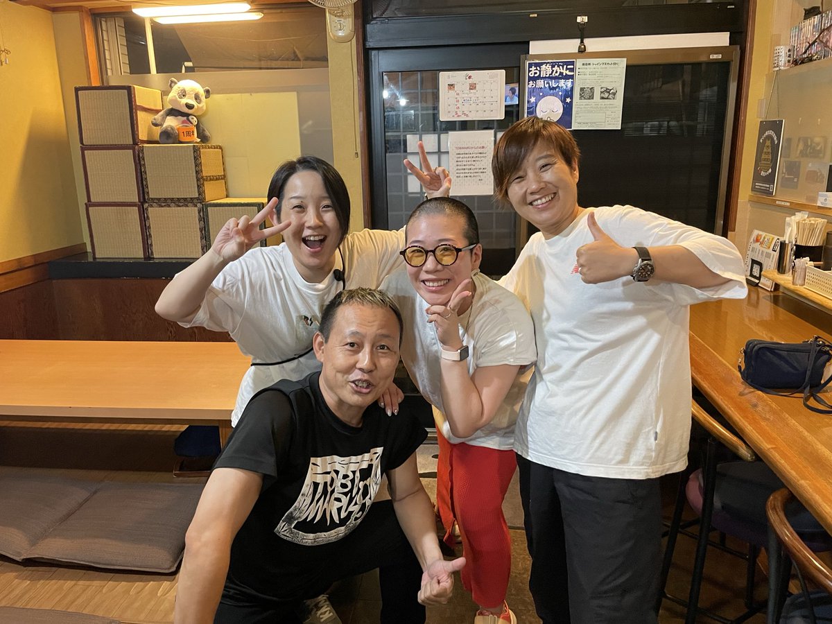 194Tryfirst's tweet photo. ナイトズーでパーキングを諦め、スタジオに辿り着けなかったんだけど、そのタイミングで優美さんからの連絡。

これは、神様が会っておきなさい。って言ってる気がする、、！と、メロウ打ち上げでお世話になったTOBIMARUラーメン！とても良い時間を過ごせました！
また必ず会おう！ https://t.co/0wIdXCdADC