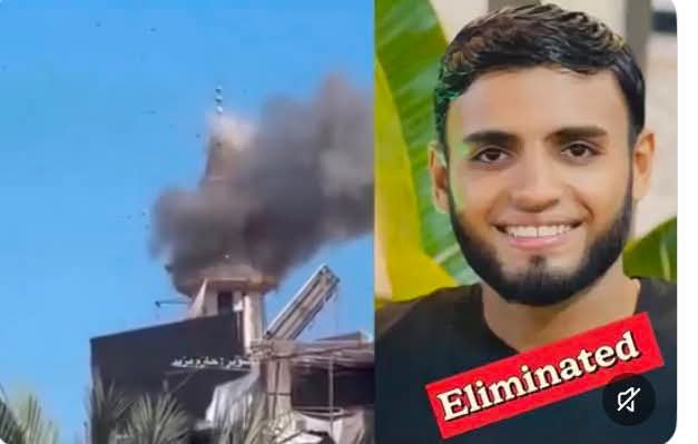 Marianasoux's tweet photo. "Mama! Ik heb 10 Joden met mijn blote handen vermoord! Geef mij papa aan de telefoon!"

Hamas-terrorist Mahmoud Mahadi Afana, die 10 Joden vermoordde, inclusief 3 pasgeboren baby's, door hen in een magnetron te roosteren, werd door de IDF toen hij zich in een moskee verstopte🥳 https://t.co/kV3YNFG7Dk