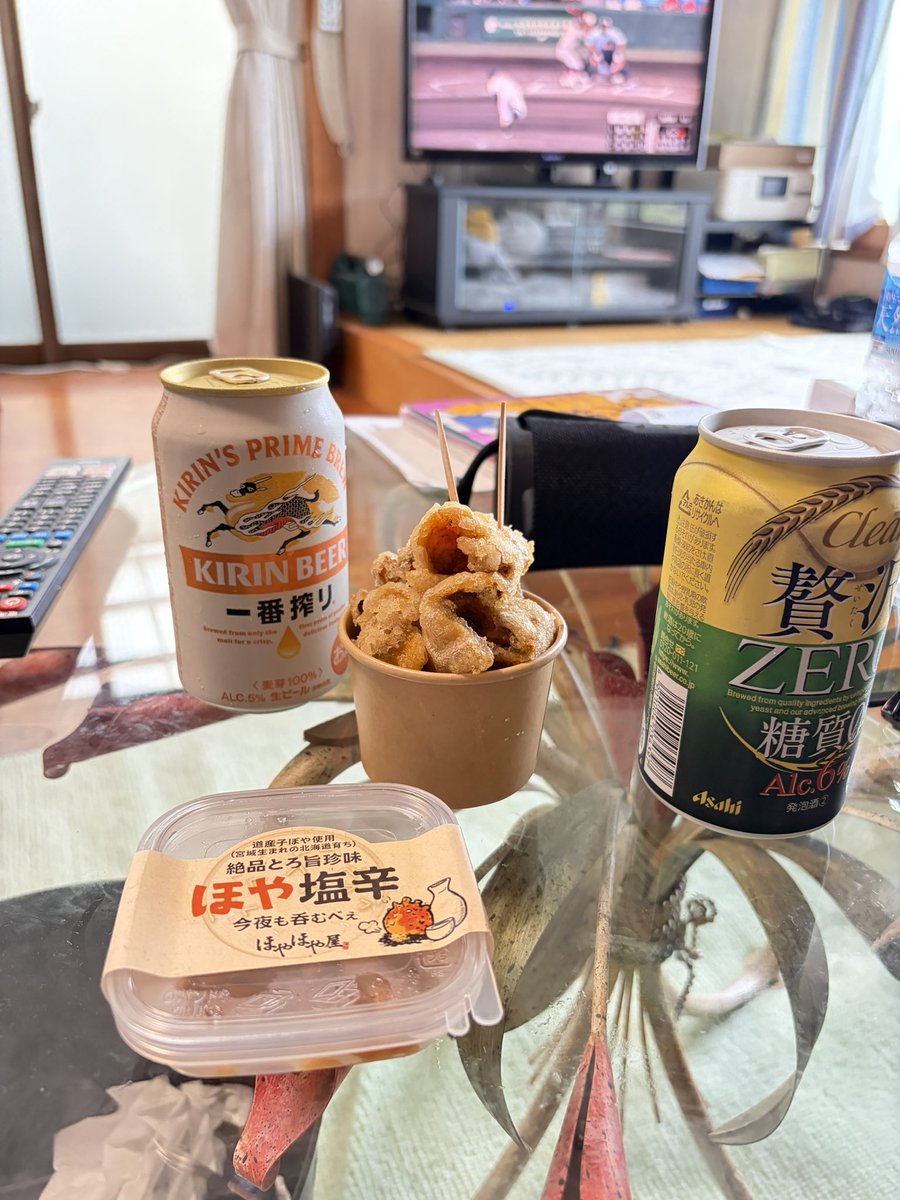 marco_kassi's tweet photo. 【ホヤ三昧】唐揚げ・塩辛・刺身

仕事帰りに久しぶりに杜の市場へお買い物
ほやほや屋の唐揚げと塩辛、そ��て店内で大ホヤ（大船渡産600円／個）を購入

本日購入したホヤはどれもこれも絶品でした。ホヤって鮮度が命だから誤魔化せないわけ。

ホヤ塩辛、夢でまた逢いたい😊
#ほやほや屋 https://t.co/lS1bviLSnY