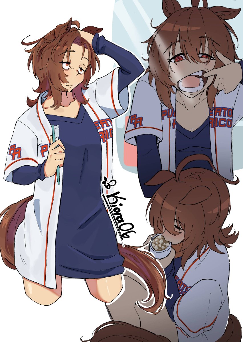 Kiora06's tweet photo. More Tachyon baseball jersey cuz she looks cozy as heck. https://t.co/xkhjFP6bYV