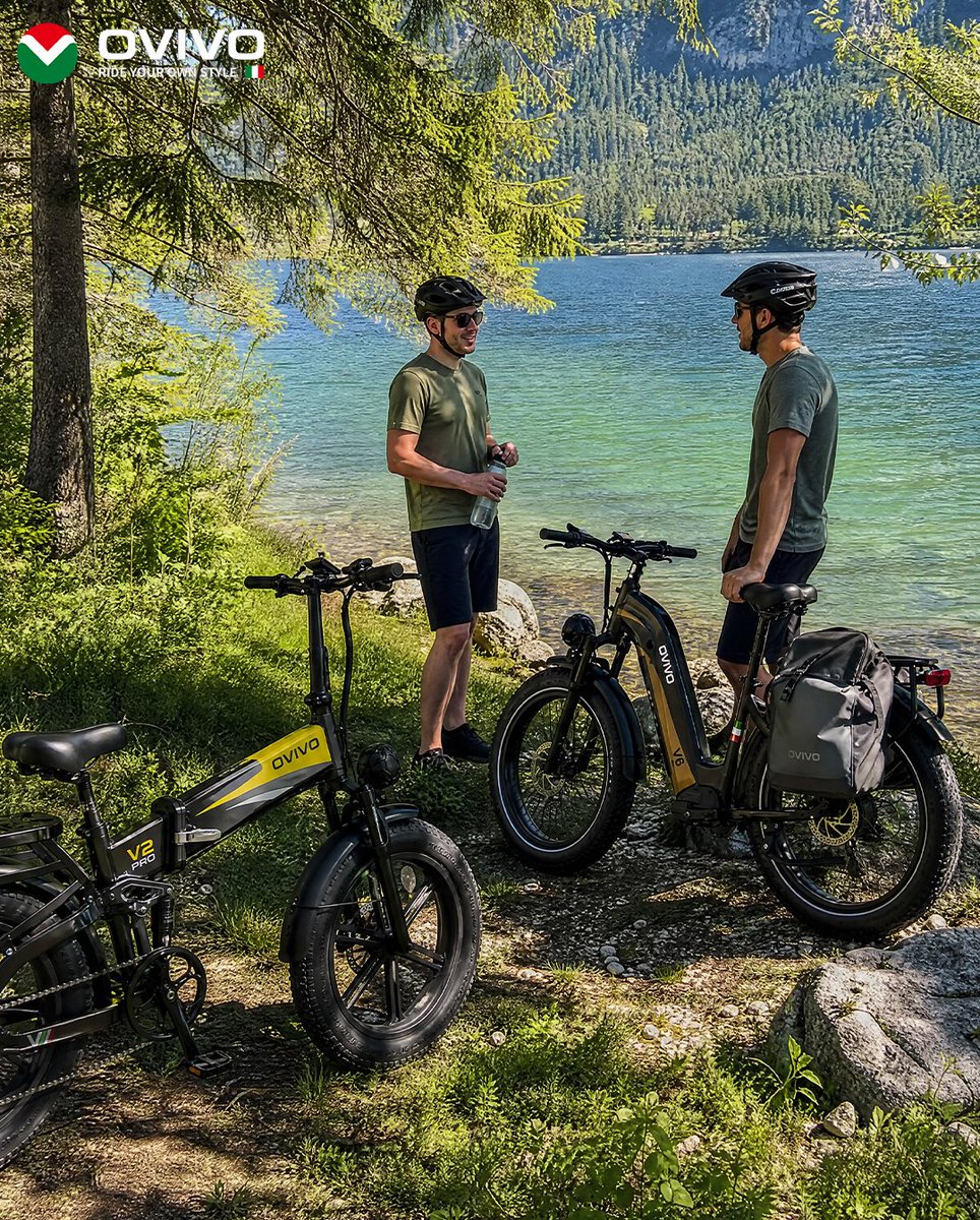 OVIVOBIKES's tweet photo. Sometimes, the best part of the ride is the stop along the way.

#OVIVO #EBIKE #FATBIKE #OVIVOBIKES #RideTogether #OutdoorLife #OVIVOV2PRO #OVIVOV6PRO https://t.co/NWaOzFOz2R