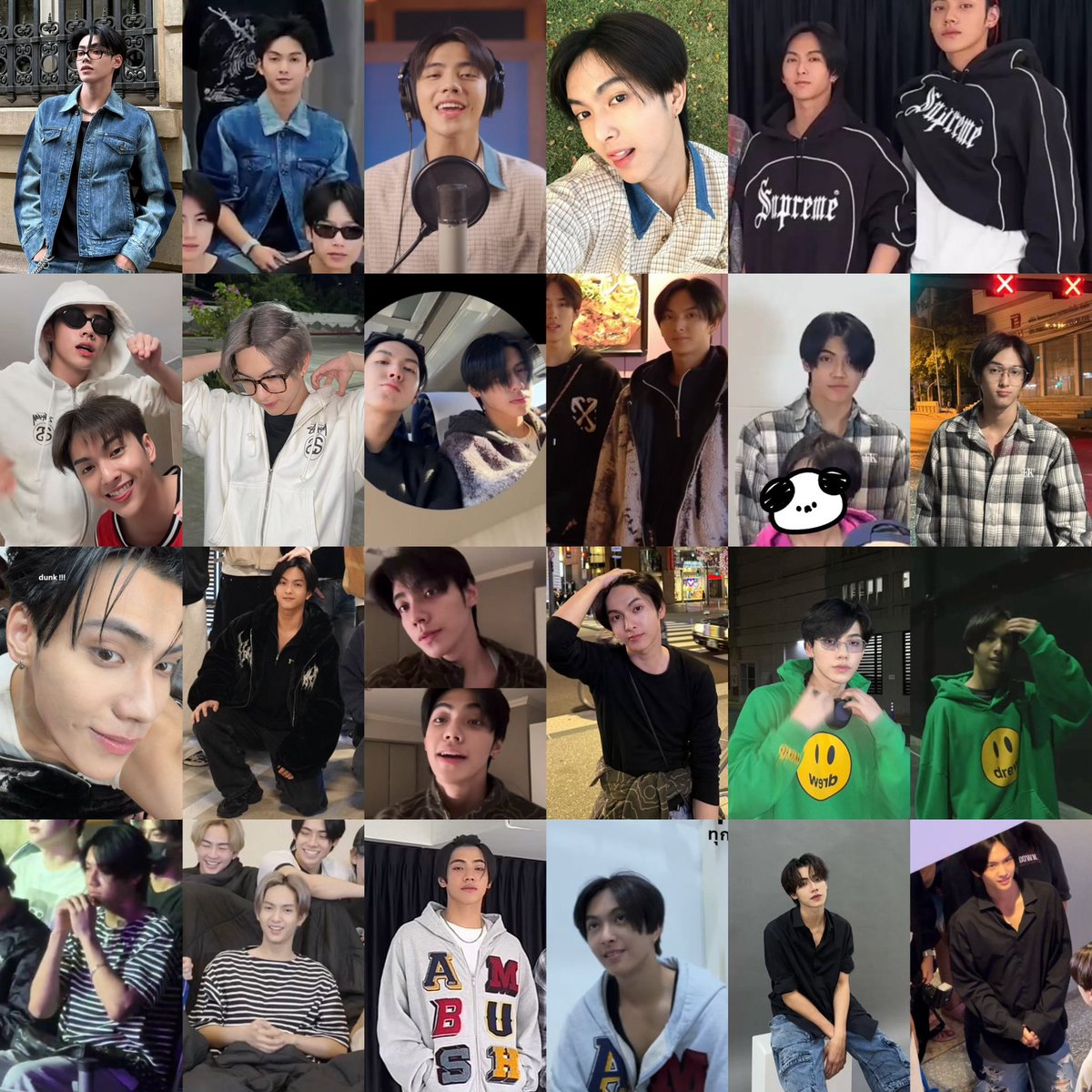 jinsoriii's tweet photo. @howlazzeedan Kalau soal pakaian, Peem dan Copper memang suka banget saling tukar baju buat dipakai. Kadang mereka juga sengaja memakai baju yang sama, sampai anggota grup lainnya sering menyinggungnya. https://t.co/z6ztYOu4ac