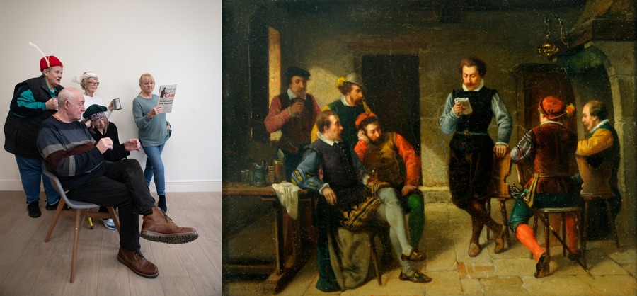 BarnsleyMHT's tweet photo. A new display at Experience Barnsley is celebrating the creativity of Culture Companions and brings some of the Cooper Gallery’s hidden gems to life.

Culture Companions have spent the year exploring paintings from the Cooper Gallery collection.

https://t.co/8cyC5nnvgM https://t.co/axLzlMOHrb
