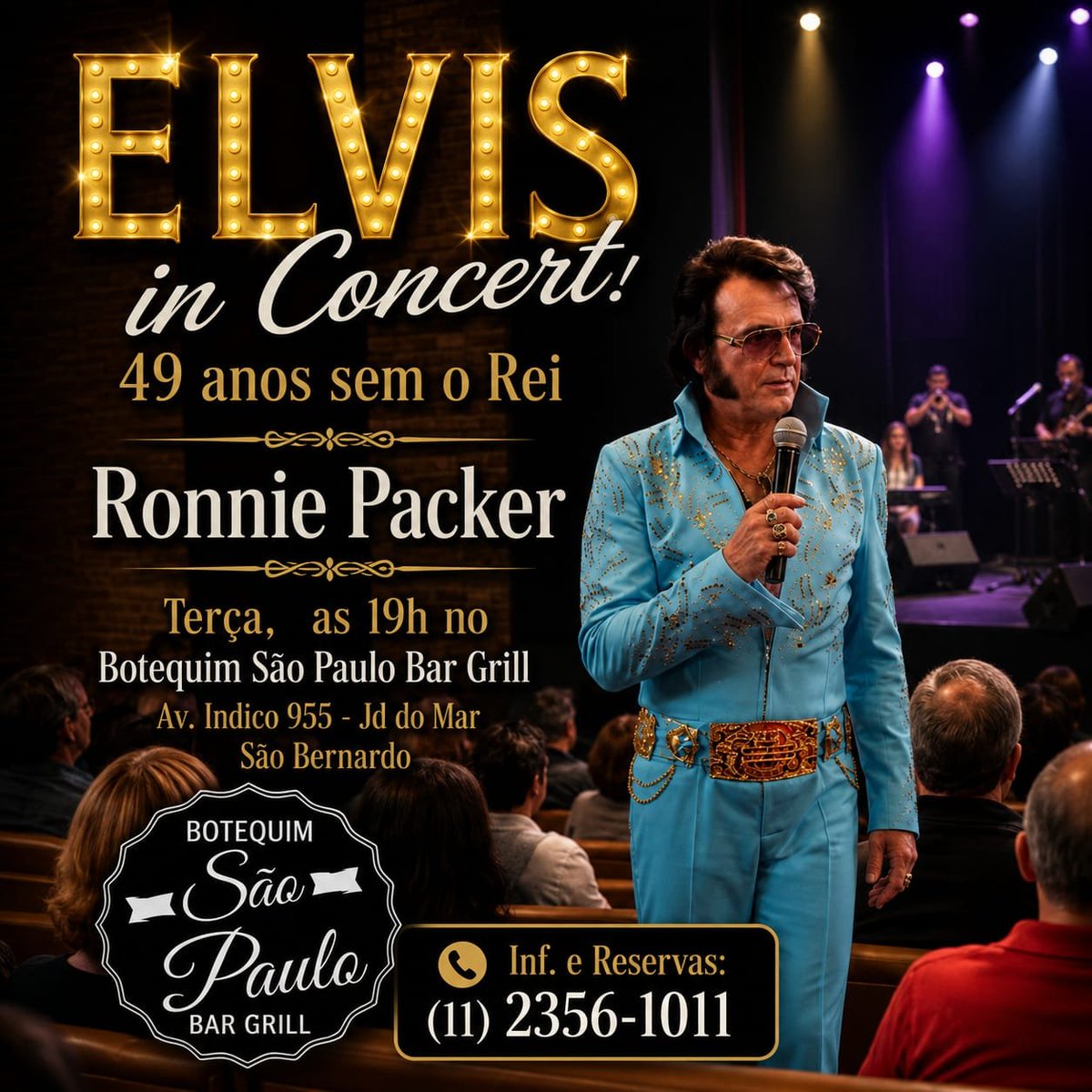 ronniepackersp's tweet photo. ELVIS in Concert!
Nosso próximo encontro! https://t.co/MGMeB3pkay