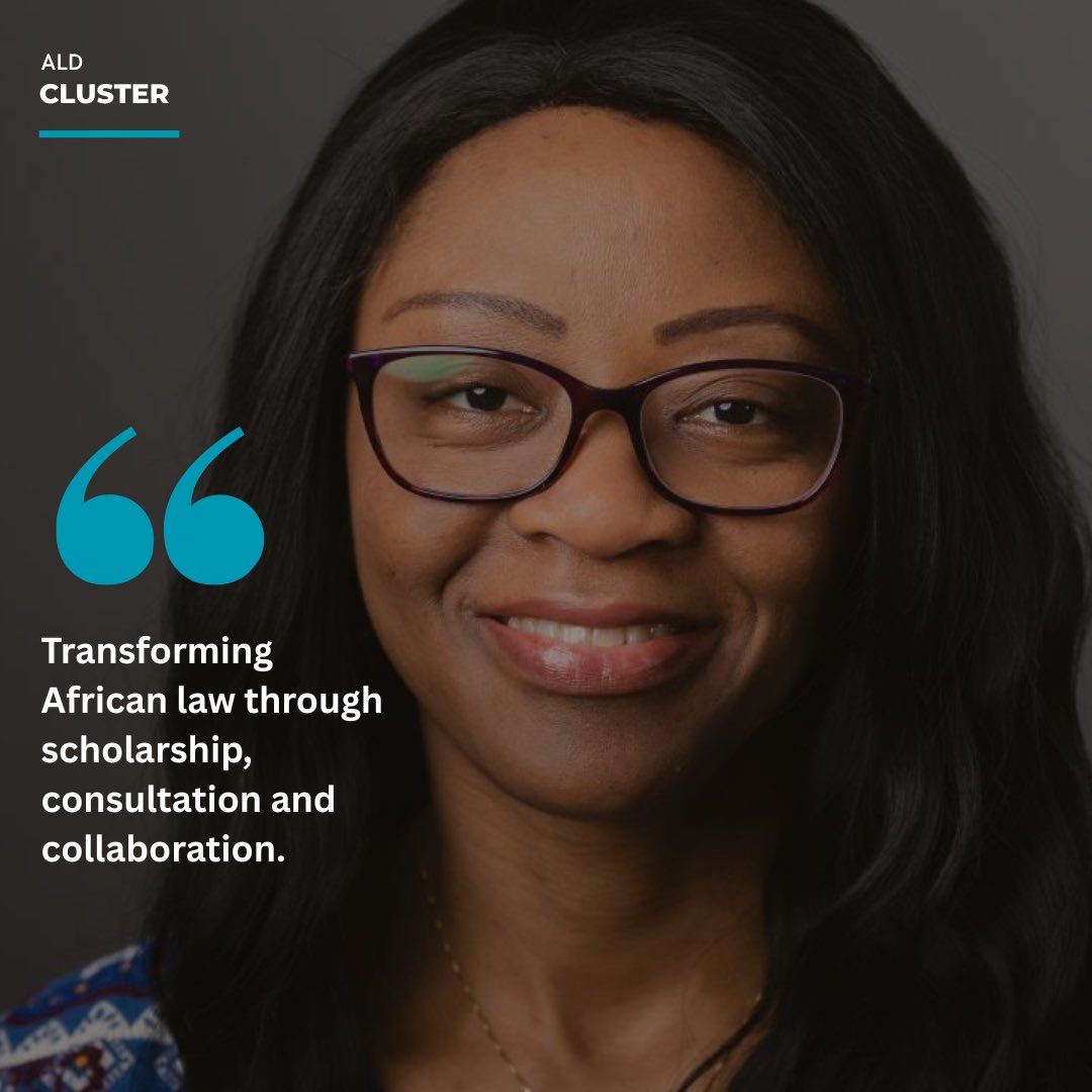 ald_soas's tweet photo. Spotlight: Dr Laura-Stella Enonchong, Reader in Law at SOAS &amp; General Editor of the Journal of African Law. Expert in African constitutionalism, human rights law &amp; democratic governance. Author &amp; consultant shaping constitutional reform across Africa. Meet our cluster leadership. https://t.co/S2HEua7T5L