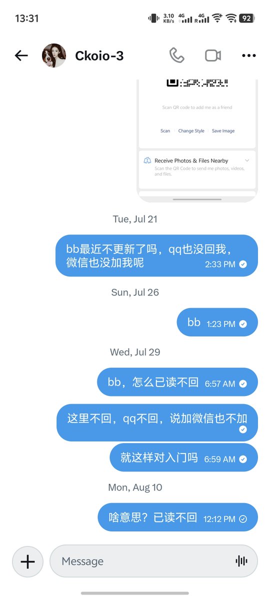 Jason_Tannnnnn's tweet photo. @BcLlbb6103Sandy 騙子，入門之後就已讀不回 https://t.co/qXK6Rn5ooa