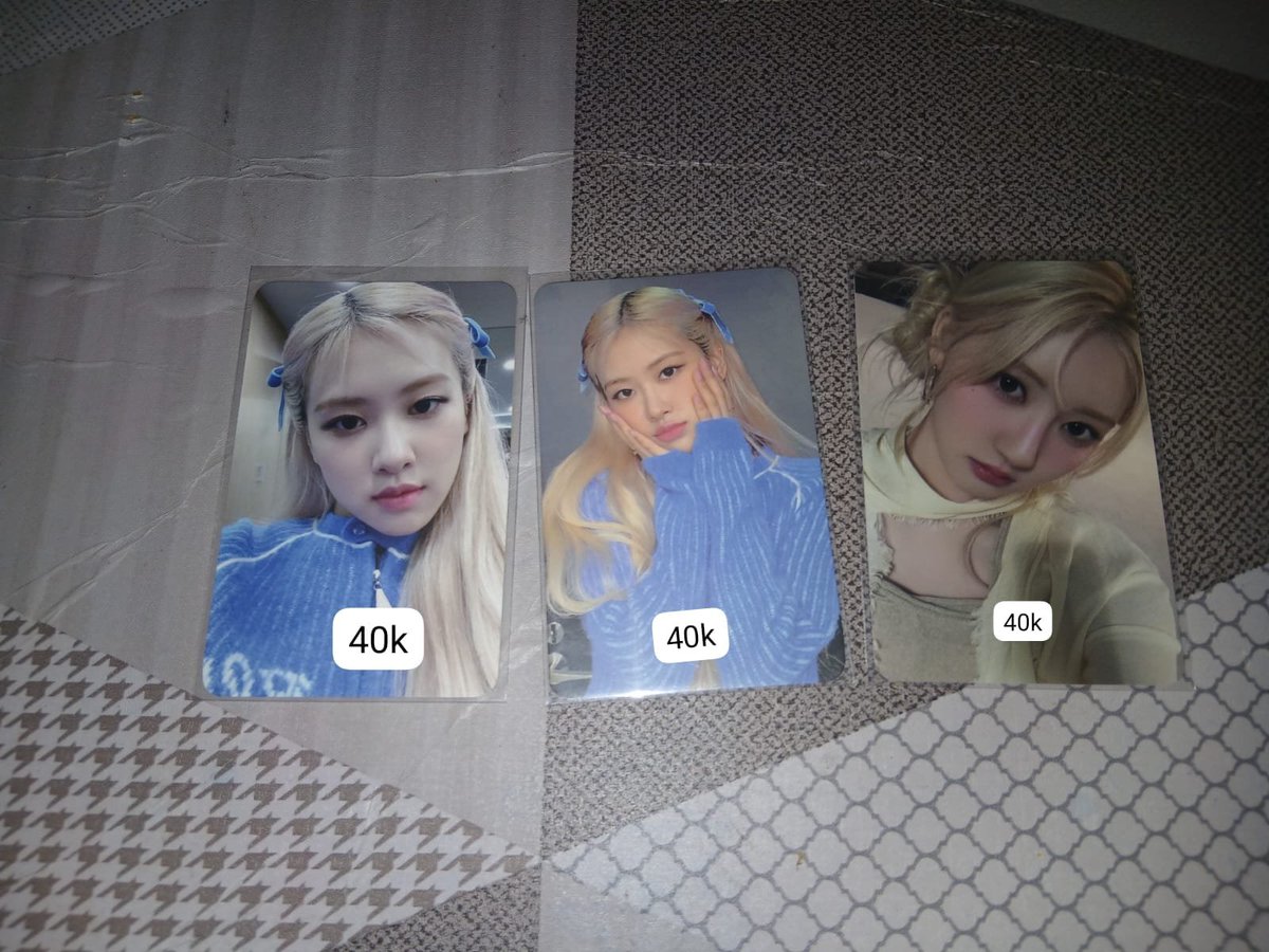 yasaa097's tweet photo. Wts Pc inaa
-> dm fot detail
๐ shoppe
๐jakpus
#wts #wtspc #Nct127 #treasure #zerobaseone #theboyz #blackpink #babymonster https://t.co/gu3dBMydqR