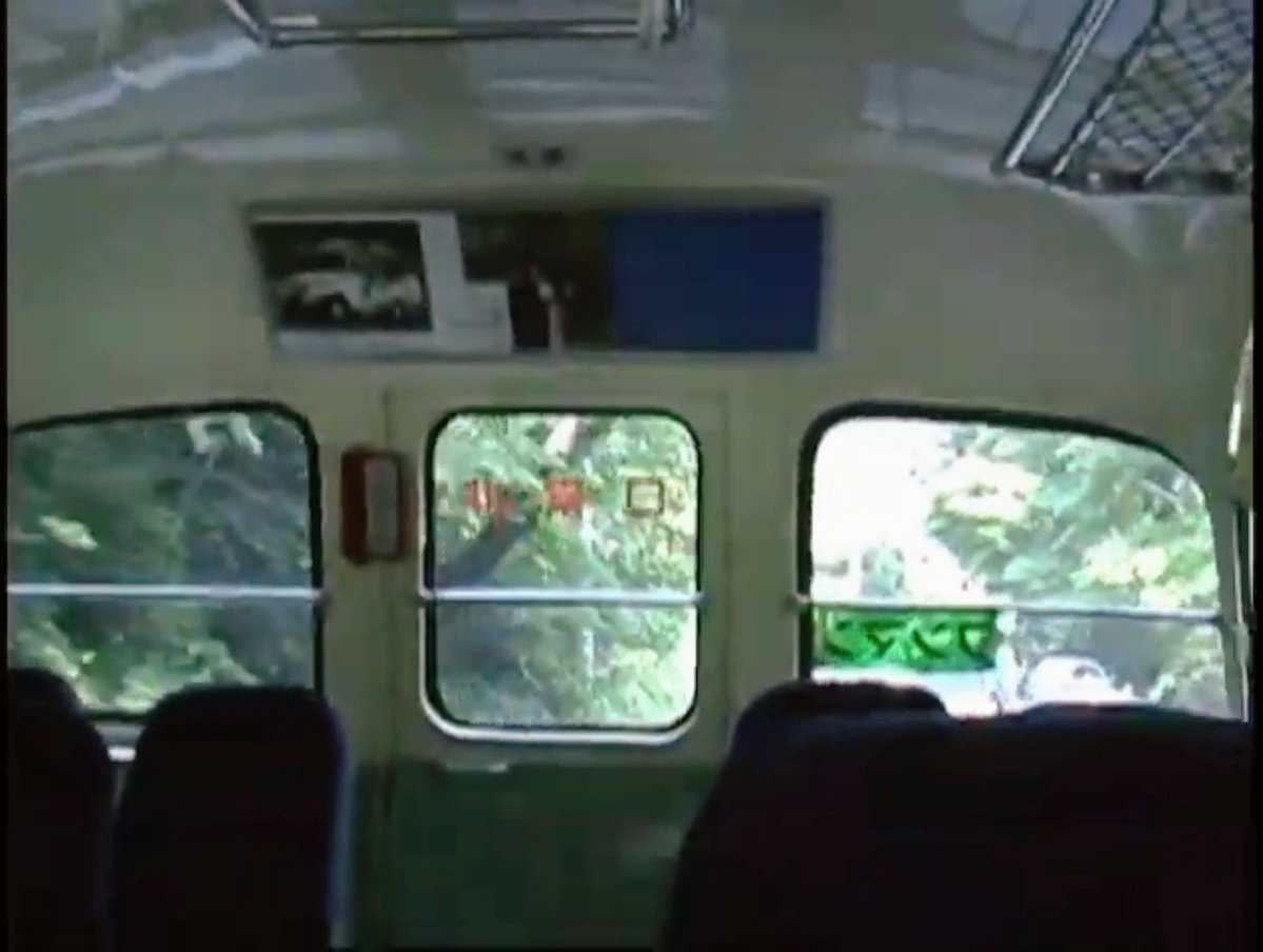 hase20007113's tweet photo. さわらび号の車内。 https://t.co/qMjYqzvjE8