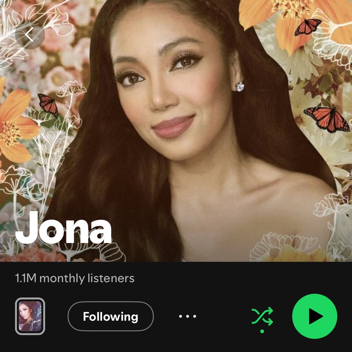 Certified_jona's tweet photo. 2M+ monthly listeners combined. Imagine pag nag-release ka pa Mayora @MsJ0NA Manifesting new music this year 💛 #JonaViray #SpotifyPh https://t.co/fzFdbFWHnF