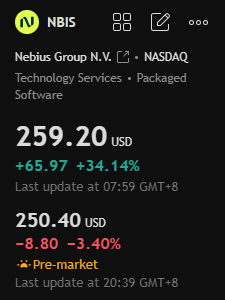 Stephen0816_'s tweet photo. #NBIS #AI

$NBIS
crushed Q2: Rev $582M (+454% YoY), AI cloud +514% to $575M, adj. EBITDA $236M. 4 big $1B+ deals, TCV nearly 4x, power target up to 5GW. Demand still >> supply. Shares +20-30%. Solid AI infra play, but watch heavy capex &amp; dilution. https://t.co/VaOMHBR4gU