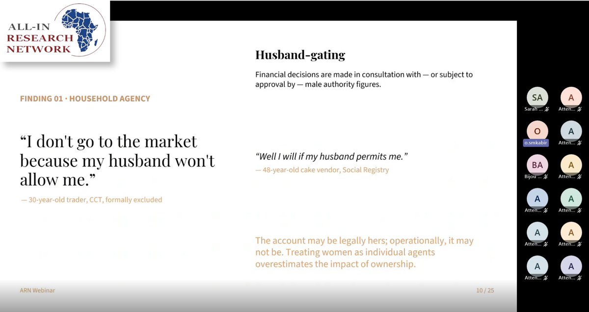 This is a powerful reminder that meaningful financial inclusion requires products designed around the realities of people’s lives, not just their financial needs. #FinancialInclusion #EvidenceInformed #InclusiveFinance #Evidence #EIDM