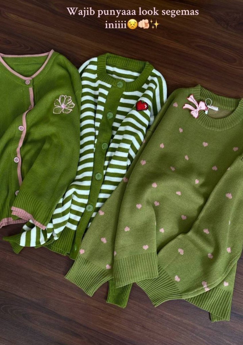 xalivyy's tweet photo. Plisss brand lokal satu ini koleksi cardigannya lucu - lucu banget😭 dan harganya masih affordable banyak yang under 100 rb🫶🥹 https://t.co/N6PRnDLGbi