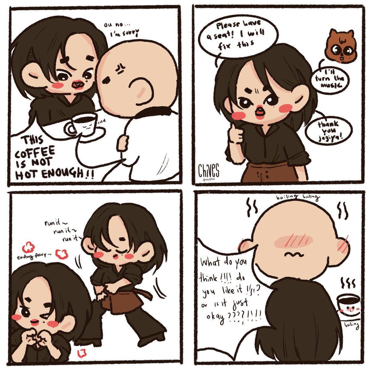 chvtf143's tweet photo. the secret of hot and delicious coffee is coming from hot cutie barista https://t.co/uLPlSbfuzF