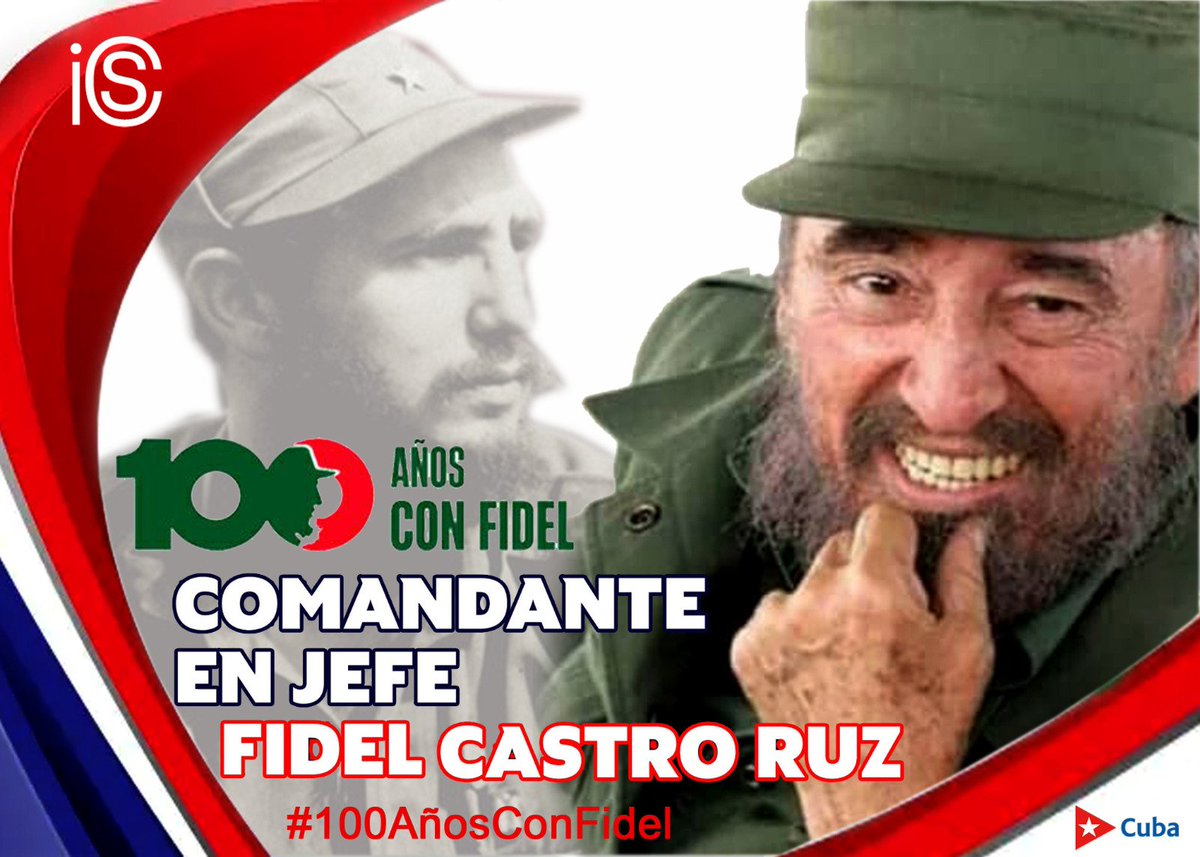 tvcamaguey's tweet photo. #CienAñosConFidel | Arribamos al centenario del Comandante en Jefe de la Revolución, una fecha de reafirmación y de inmenso compromiso para el pueblo de #Cuba. https://t.co/dI3Fn4GYZE