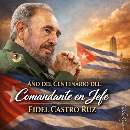 BTJecm's tweet photo. @Conavil_ECM @CubaCubacons #100AñosConFidel https://t.co/fkWzBjmkha