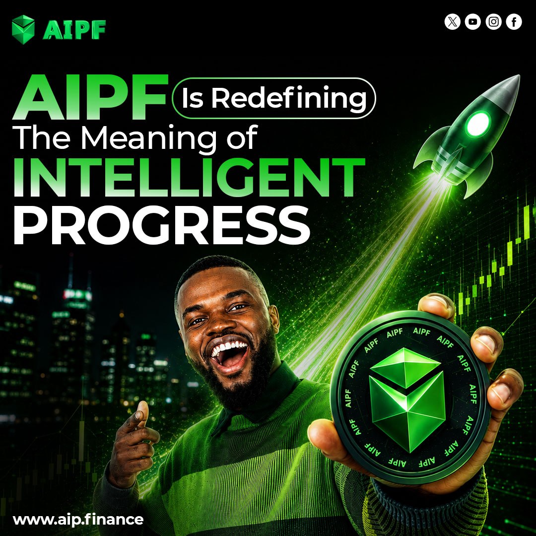 AIPF_official's tweet photo. 🔥 PROGRESS IS EVOLVING. AIPF IS REDEFINING WHAT COMES NEXT.

The world is moving beyond traditional ideas of progress. Today, real advancement comes from intelligence, innovation, and the courage to build differently.

AIPF is shaping a new direction where Artificial Intelligence, Blockchain, and digital innovation work together to create smarter possibilities for a connected future.

The future belongs to those who think ahead, innovate boldly, and turn possibilities into progress.

🌐 https://t.co/V5esLHFEh6

#AIPF #RedefiningProgress #IntelligentInnovation #AI #Blockchain #DigitalFuture