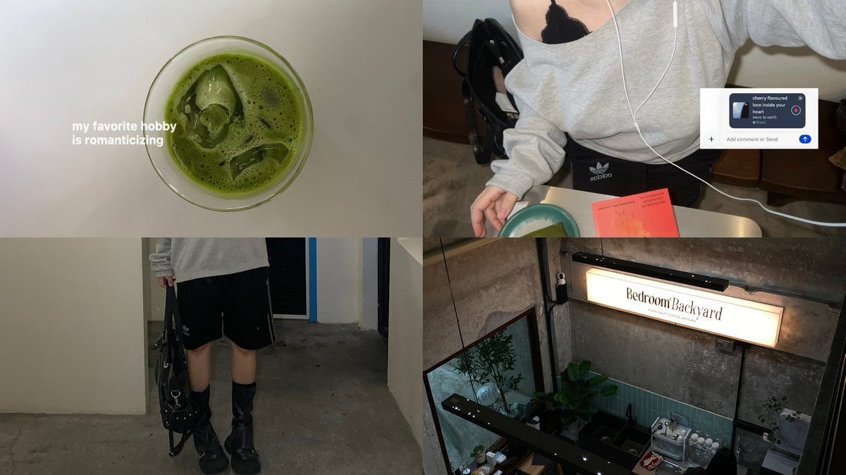codelowt0's tweet photo. a book n matcha (me). https://t.co/3SX3wo9IFF