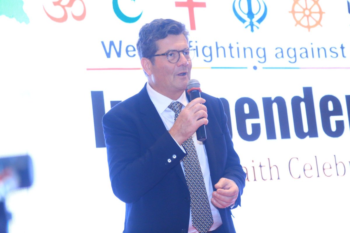 GermanyinKHI's tweet photo. 🇵🇰’s minorities are an integral &amp;valued part of its rich national fabric. CG Schultze joined the Independence Interfaith Celebration. It was a privilege to meet&amp; engage with inspiring leaders from diverse communities, celebrating unity, inclusion&amp;  shared values bring us together https://t.co/aFiJ0MROfd
