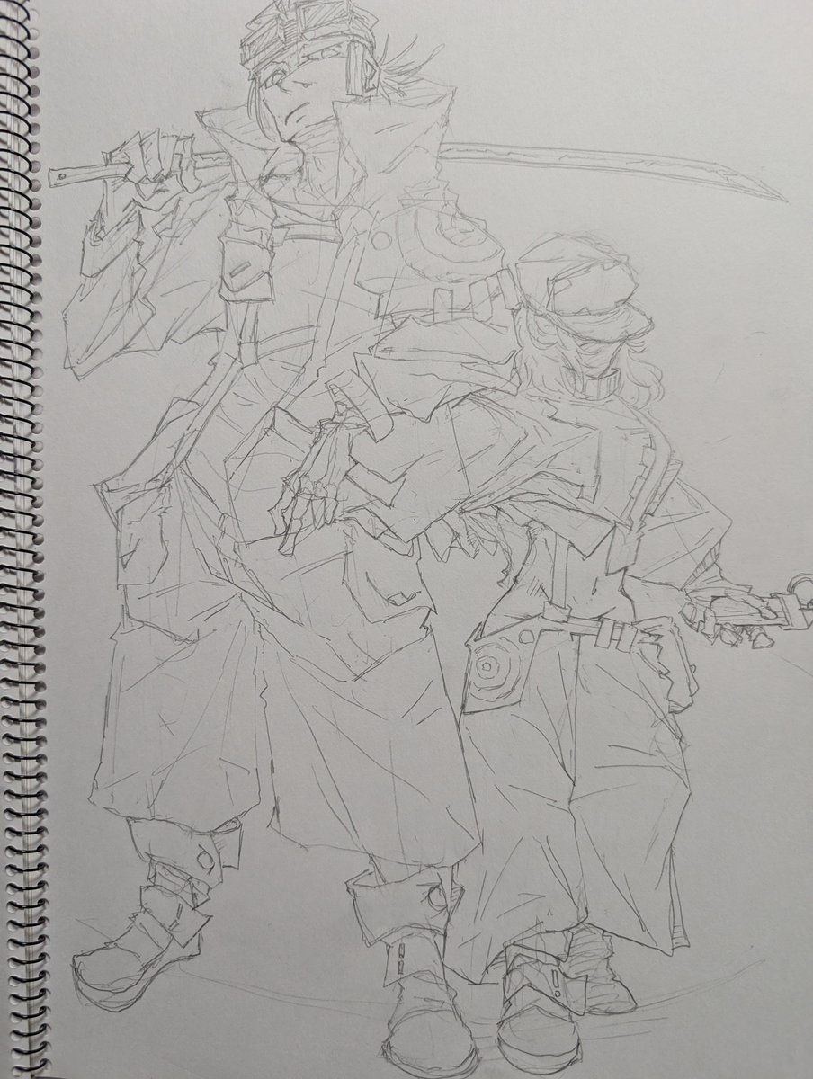 AY_killer_works's tweet photo. 下描き https://t.co/Px3iuh9iWa