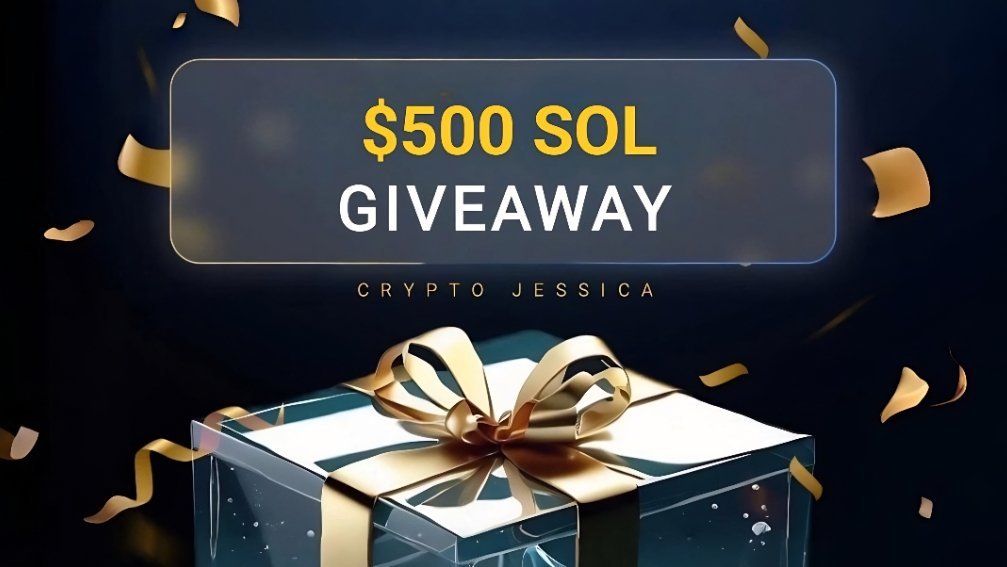 CryptoJessXBT's tweet photo. 🎉 Solana Giveaway 🎉

I'm giving away a total of $500 SOL among 8 lucky winners! 🛒

🏷 How to Enter :

🔸Follow me @CryptoJessXBT
🔸Drop your sol address in comments

🩷 Good luck to everyone!

#Giveaway #Solana https://t.co/NX3Lh5vUWw