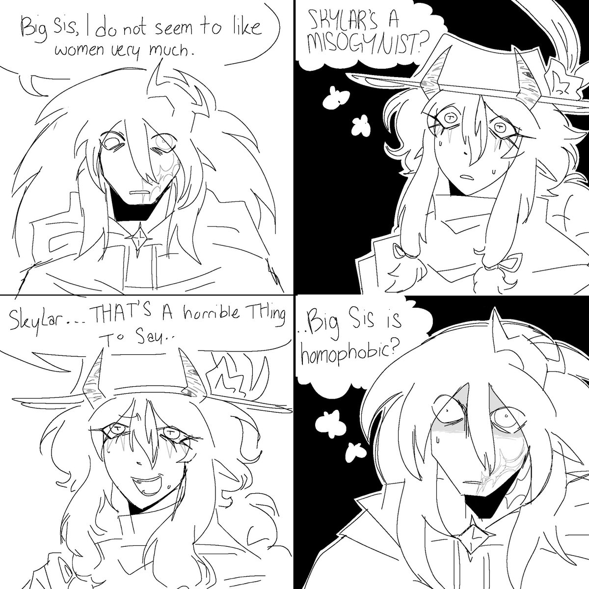 axelighter's tweet photo. i would post vile’s children to main but i only have the doodle of them and. This https://t.co/JPEs8bxXul